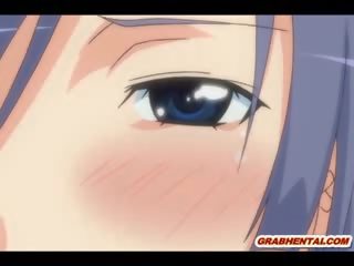 Knechtschaft hentai wird squeezed sie riesig melon brüste und dp