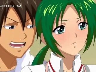 Busty hentai Ms pussy banged deep and hard