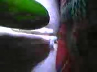 Videophone mistress temptation fucks self in round ass with cucum spermber