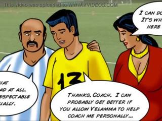 Velamma Episode 43 : provocative Assistant Coach Velamma