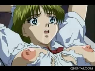 Little Hentai x rated film Slave Punished And Cunt Spanked Hard
