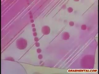 Five Hentai Girls Chained And Group Poking By Monsters