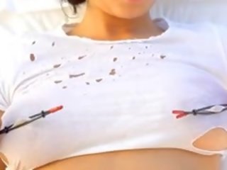 Uly emjekli model torturing her sosok