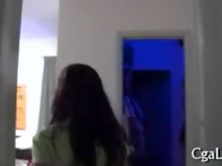 Lusty işlemek with lesbo beauteous babes