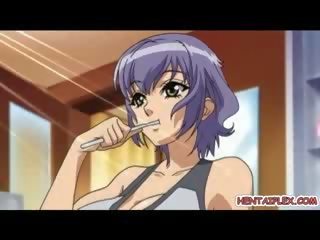 Juggové tón masturbuje hentai budova juggové karikatura