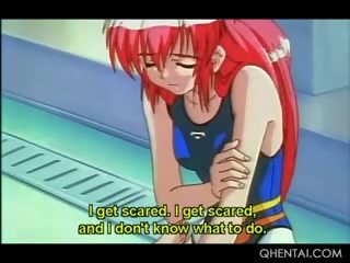 Hentai Petite Redhead Pussy Nailed Deep In The Locker Room
