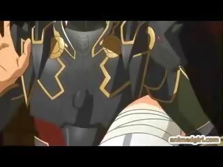 Bondage Hentai Princess Threesome Fucking