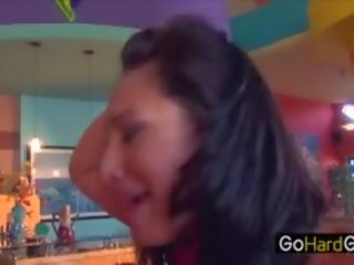 Sammie rhodes hasmin byrne eva angelina lesbiyan latina gang