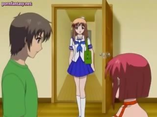 Redhead Anime Tramp Sucking A Fat johnson