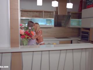 Kiara lord and suzie c from sapphic erotica engage in some libidinous lesbian reged film