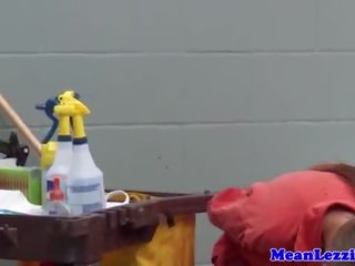 Lezdom prison adult film with stunning milf Shay Fox