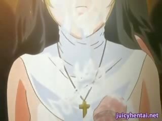 Hentai stunner saab tunginud ja saab seemnepurse
