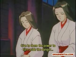 Japoneze hentai monsters seks simultan