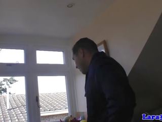 Classy british nubile plowed with hard prick