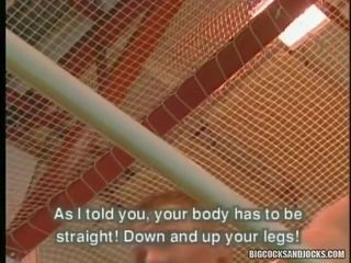 Silit group porno with jocks shortly after gymnastics