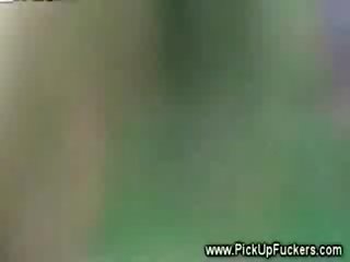 Shrub prostituta lattina appena maniglia il difficile membro in suo fica