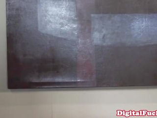 Glamcore ofis başlyk demands a pussylicking