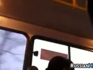 Member flashing on the awtobus