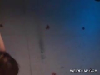 Asian Naked xxx video Slaved In Chains Gets Cunt Toyed Hardcore