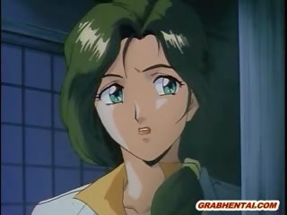 Japoneze hentai vajzë i kapuri dhe i vështirë poked nga i vjetër njeri i prishur gu