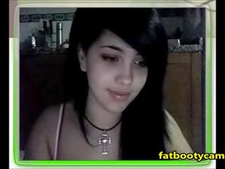 Lahodný gothická dívka na vačka - fatbootycams.com