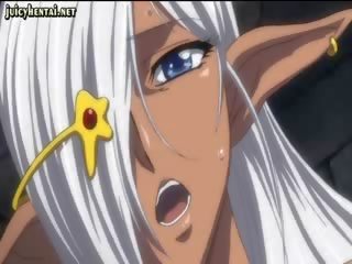 Rinnakas anime elf annab suuseks seks video