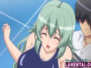 Hentai lepota v kopalke dobi prsti in analed