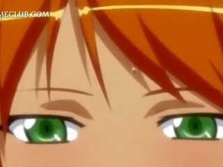 Anime girlfriend gets pussy licked and opened in