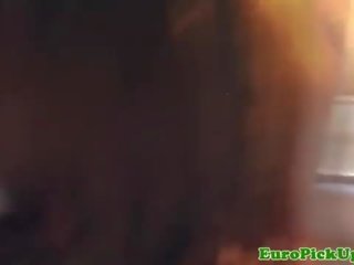 Eurosex girlnextdoor pussyfucked in jemagat öňünde