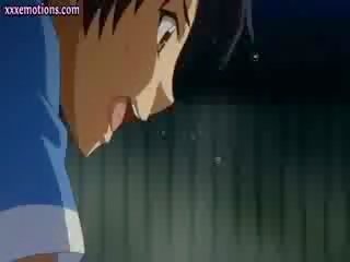 Manga enchantress tasting a zoňtar manhood