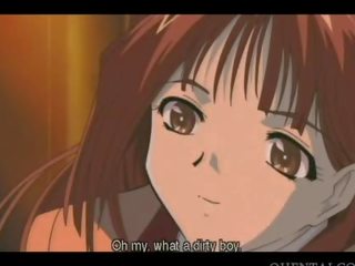 Hentai youth saab võll imeda ja rubbed