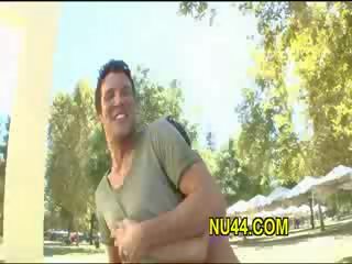 Cutie gives rodeo on rod