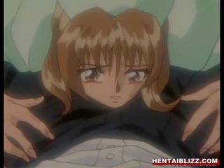 Bondáž hentai zdravotní sestra dostane lékařské zrcátko do ji kočička a vymačkaný ji bigtity