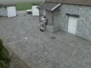 Unfall film von schwer draußen dreckig video