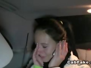 Pomsta špinavý film páska v falešný taxi