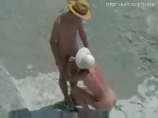 Nude beach sex tremendous amateur couple