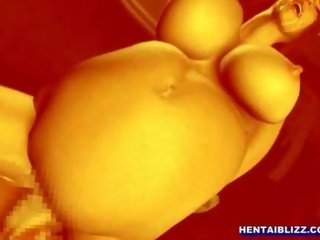 Göwreli 3d hentaý gets a bigcock fucked