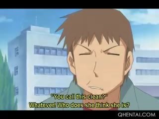 Hentai buddy Get Really lascivious Watching A Doll Washing Herself
