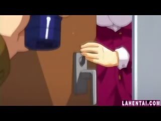 Kartun patung fucked pada awam tandas
