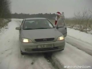Täze ýyl hitch hiker
