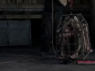 Sasha gets locked uppd has sasha sparks packed into a taut little gözenek and it s not at all comfortable1