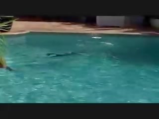 Charming blonde in black stockings gets pussy licked and fucked