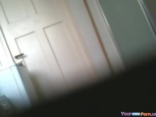 Grand cutie Caught On Tape By Hid Cam