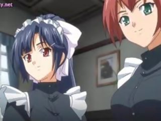 Anime seductress Sharing A Strapon