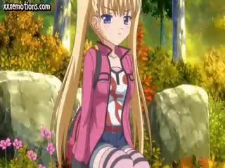 Wings kartun blondie taking a dong