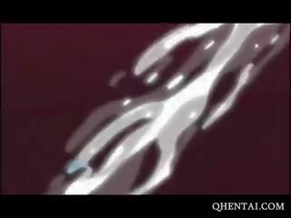 Hentai adult video Doll Gets Slick Pussy Pumped Deep