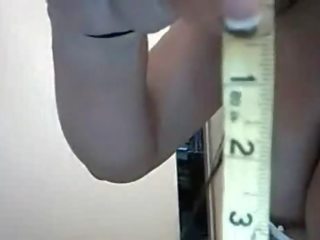 Pecker Measuring - Amateur Wife Gets Soft Dick Stats