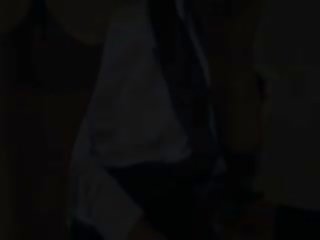 Super schoolgirls undress herself in pants