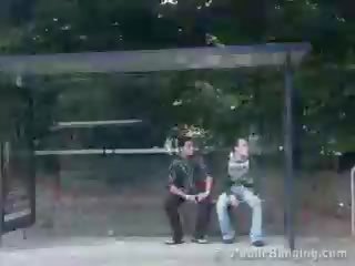 Bis stop bukkake gangbang