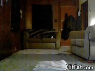 Fat Woman Gets A Quicky By A Black penis